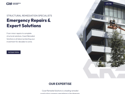 Coast Remedial Solutions project showcase